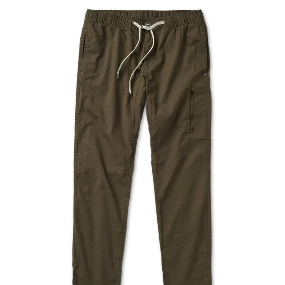 Sold! Vuori Mens Dark Oregano Duraterra Ripstop Climber Hiking Pants Large - Picture 4 of 10